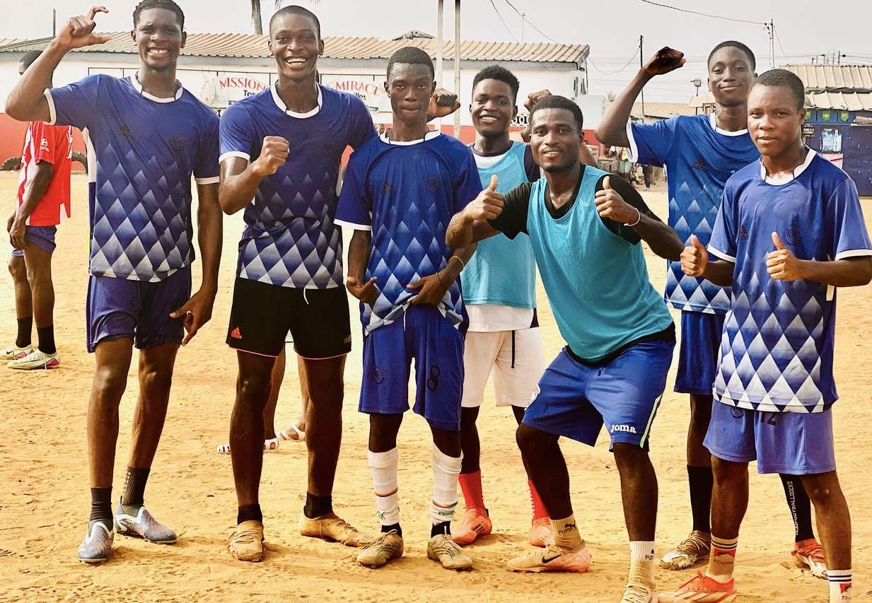 Réunion d'équipe avant l’entraînement RFA